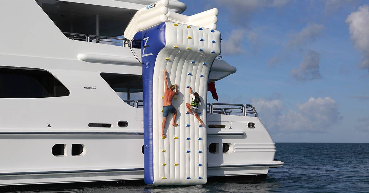 How to Choose Your Superyacht Climbing Wall